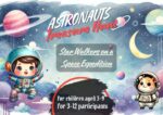 Launch an exciting printable astronaut scavenger hunt for kids ages 3–9. This space-themed treasure hunt features cute astronaut characters, fun clues, and an engaging cosmic adventure—perfect for birthday parties, classrooms, and group activities for 3–12 participants.