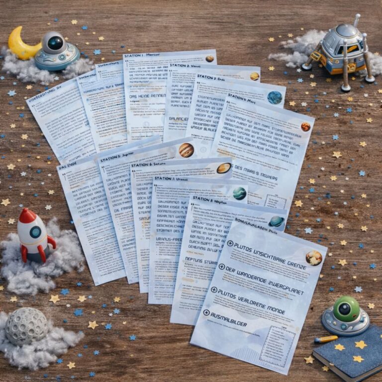 Space themed treasure hunt story card for kids printable scavenger hunt adventure