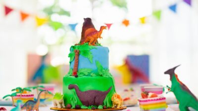 Dino finger food snacks for kids