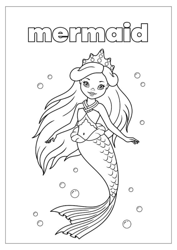 Dragon fairy tale coloring page printable PDF