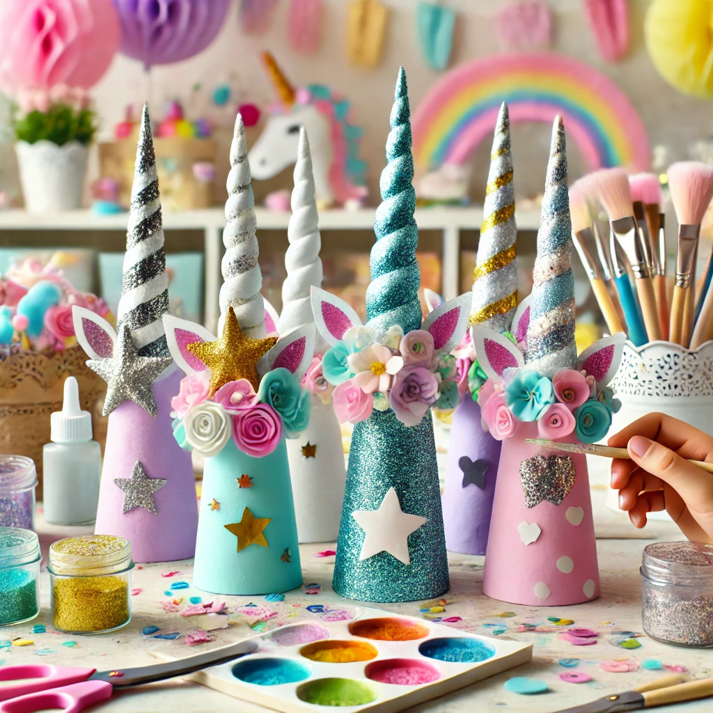Unicorn Horn Decorations for Kids: Fun Craft Ideas for a Magical Birthday
