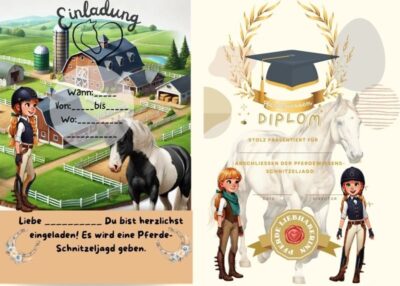 horse scavenger hunt treasure ideas