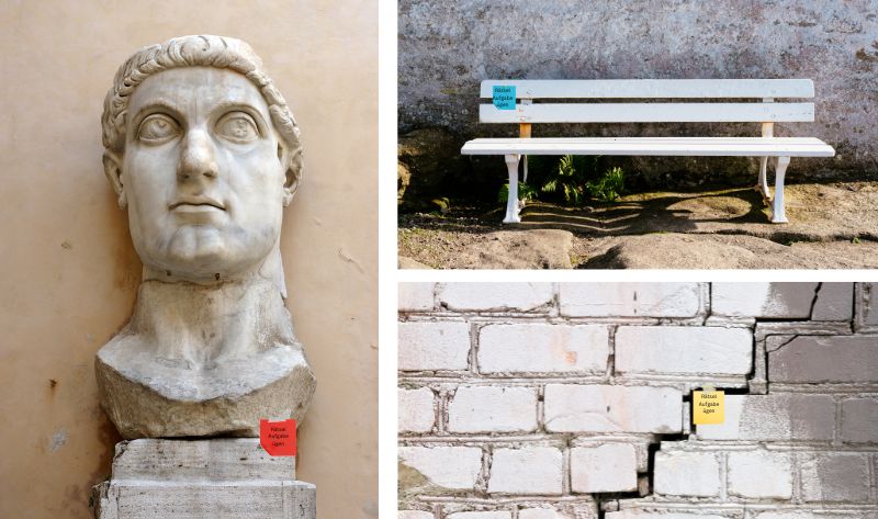 Scavenger hunt for adults 12 Three clever hiding spots for scavenger hunt clues: statue, park bench, stone wall