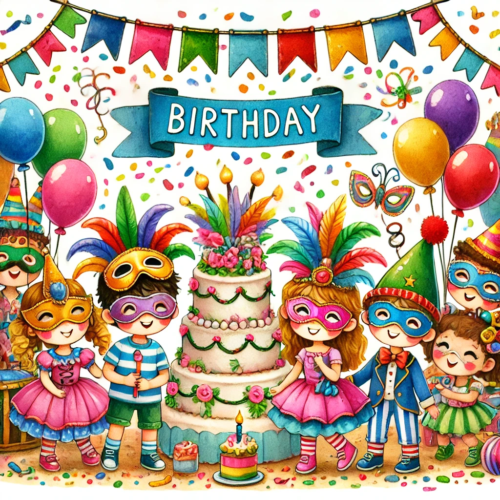 kindergeburtstag-karneval-feier