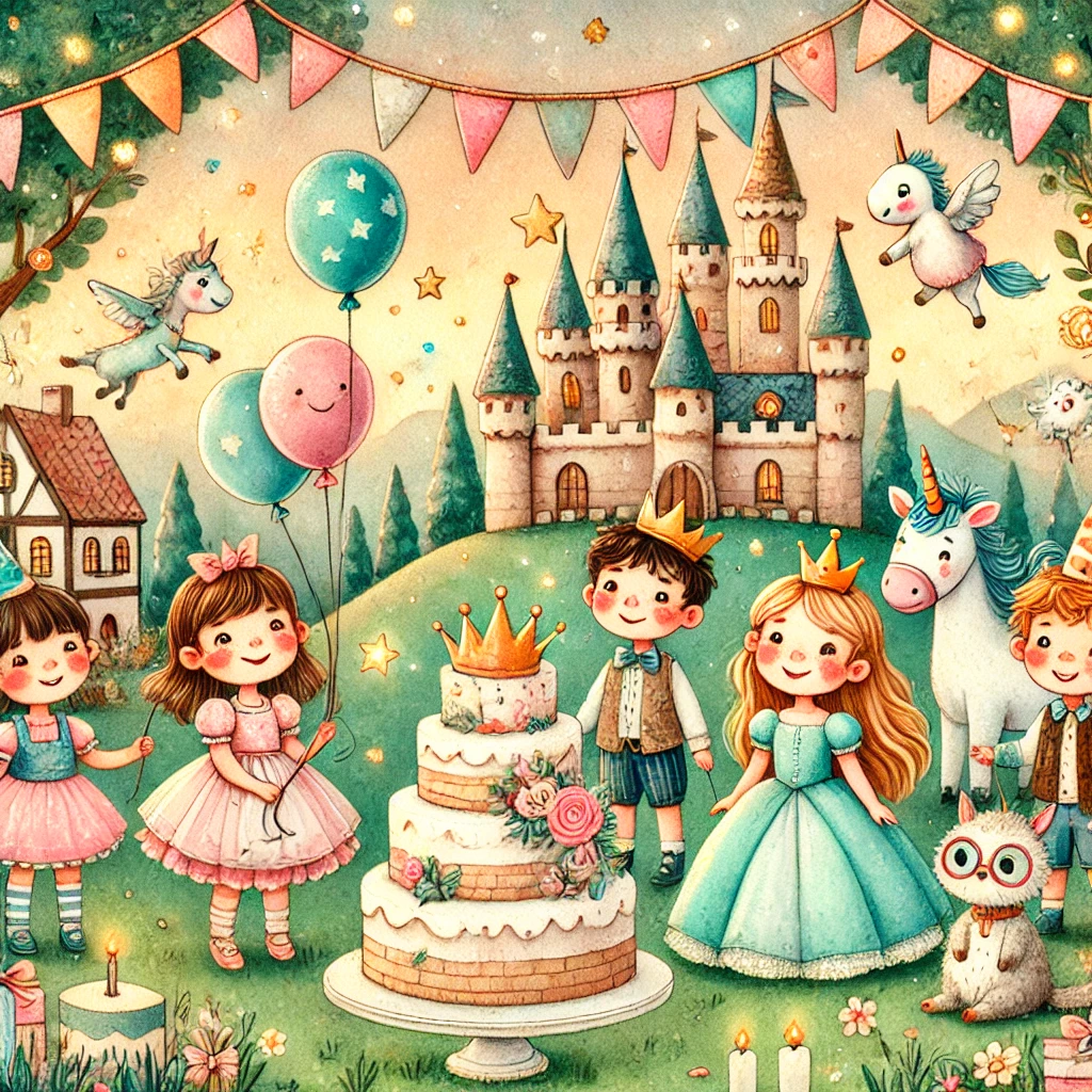 kindergeburtstag-maerchen-feier