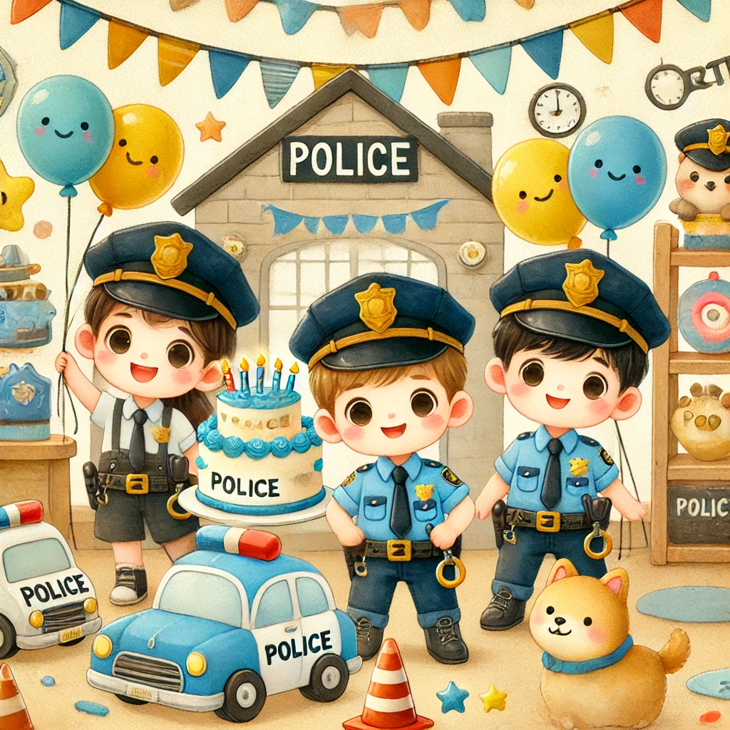 kindergeburtstag-polizei-feier-illustration.