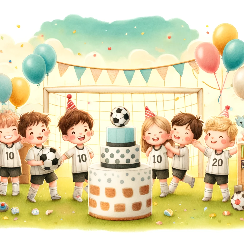 kindergeburtstag-fussball-feier-illustration