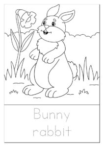 Baby chick and Easter eggs coloring page for preschool kids