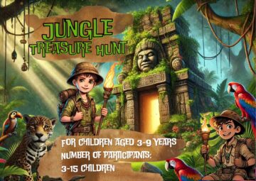Embark on a mysterious Maya-inspired jungle scavenger hunt for kids ages 3–6. This printable adventure features easy clues, vibrant temple-style designs, and engaging challenges—perfect for birthdays, classrooms, and imaginative play in any setting.