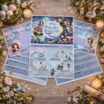 Fairy scavenger hunt printable set with game instructions, clues, and fairy-themed party activities for kids