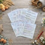 Farm scavenger hunt printable kit with clues, game cards, and activities for kids birthday party