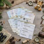 Safari scavenger hunt cover page with game instructions for parents