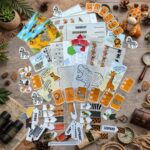 Safari scavenger hunt task sheets with puzzles and challenge stations for kids