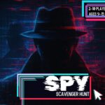 Exciting spy scavenger hunt for kids ages 9–15. Printable mission with puzzles, codes, and a final treasure reveal. Perfect for birthdays and parties.