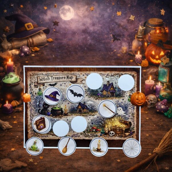 Witch Scavenger Hunt Printable for Kids (Ages 4–9) | Magical Party Game
