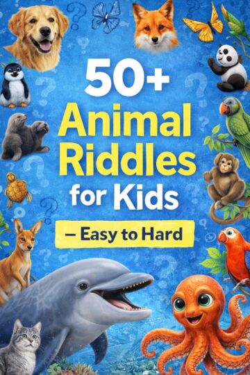 60+ Animal Riddles for Kids: With Answers + Free Printable Deck (Ages 4-12)