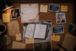 Murder mystery game lab notebook and detailed documents: 25 documents, real logic, one solution and every detail counts