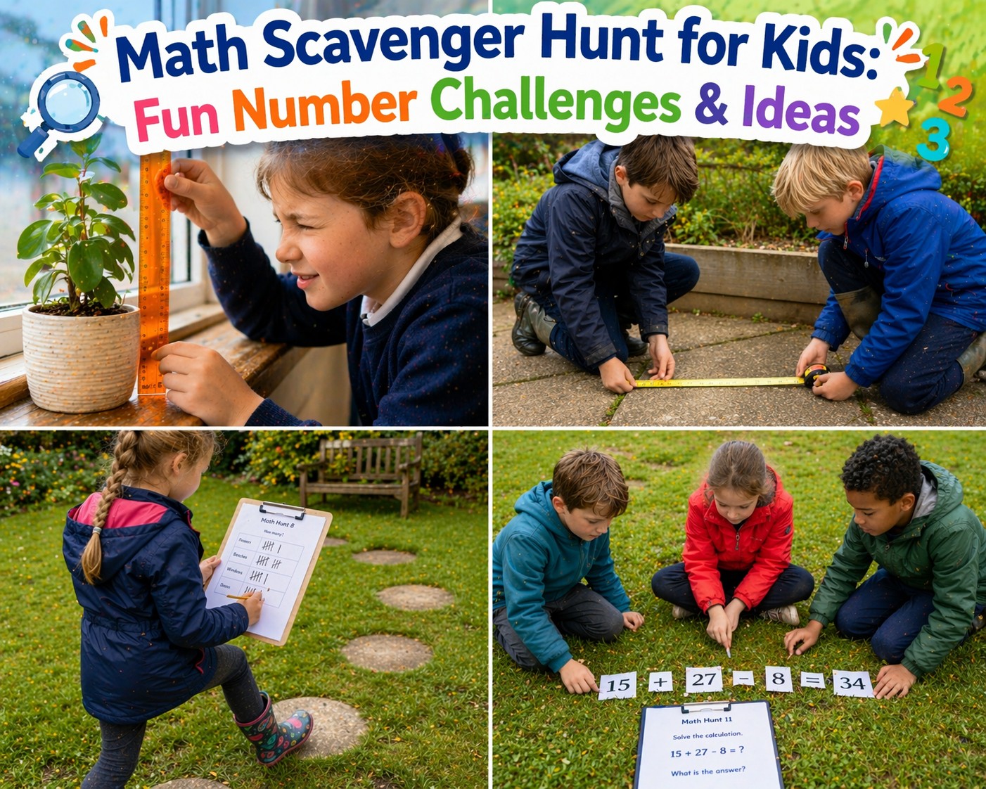 Math Scavenger Hunt for Kids: Fun Number Challenges & Ideas