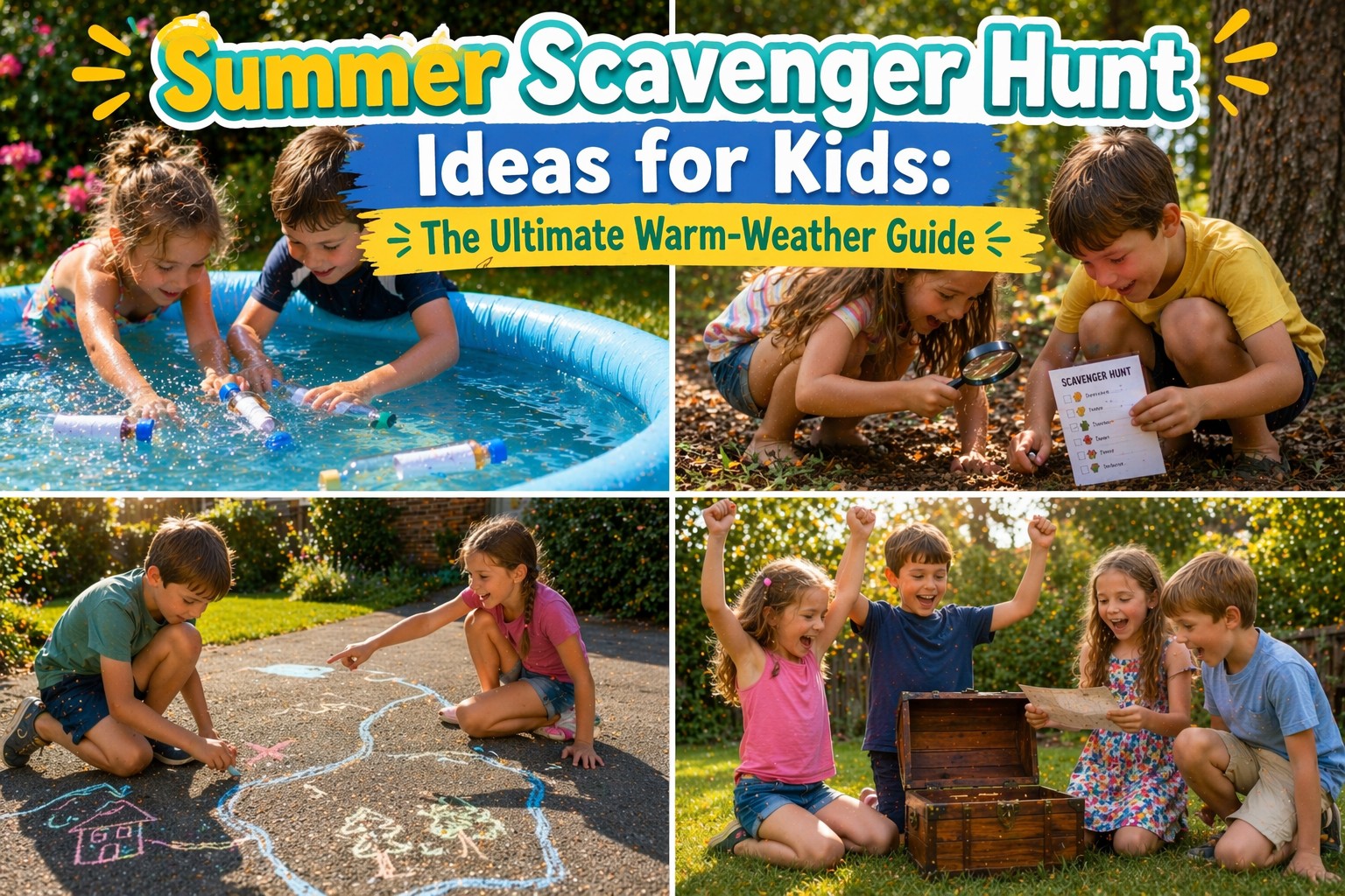Summer Scavenger Hunt Ideas for Kids: The Ultimate Warm-Weather Guide